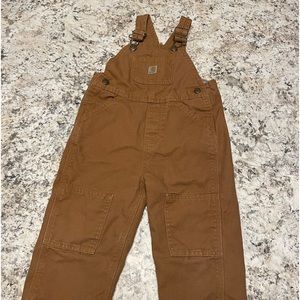 Carhartt lined bib overalls